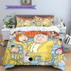 Family Guy2 Pattern Bedding Quilt Set  Home Decoration  Gift (1 * duvet cover + 2 * pillowcase  without core)