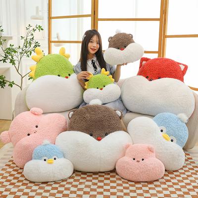 Creative New Animal Cushion Girls Sleeping Pig Dragon Plush Toy Cartoon Large Pillow Doll Doll
