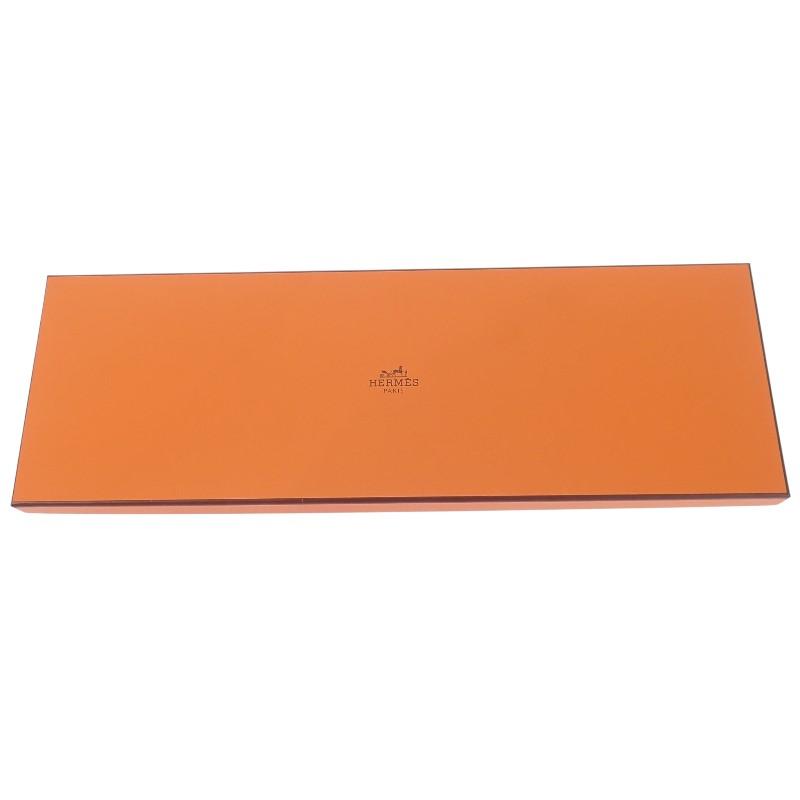 HERMES  H903022T 02  tie Navy silk mens