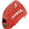 ZETT Pro Status Softball D Orange Size BRGB30277 Glove, Outfielder's Glove, Right-Handed Throw, (5800), 9,