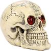 Halloween LED Glowing Skull Light Decorative Night Light with LED Light Up Eyes Skull for Ornament Patterned Skull