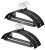 AYO Slim Prevents Clothes from Losing Their Ideal for and Stylish and Suitable for Both Wet and Dry Popular Non-Slip Hangers, 20-Pack, Black. Design,