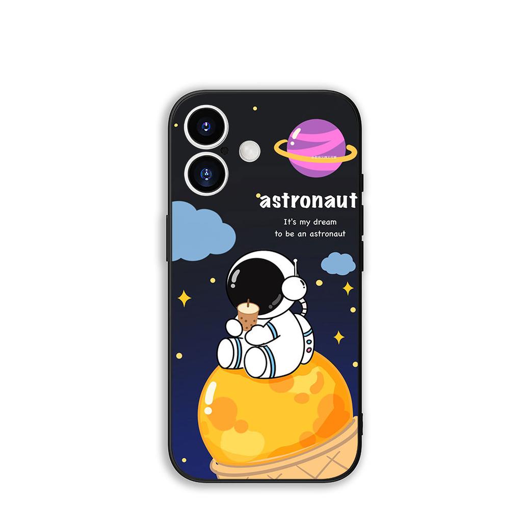 For Xiaomi Redmi 15C 15 A4 A5 9A 9T 10A 10C 9C NFC Note 11 9 8 10 Pro 8T Phone Cover Case Moon Stars Sky Astronaut Cat Rocket