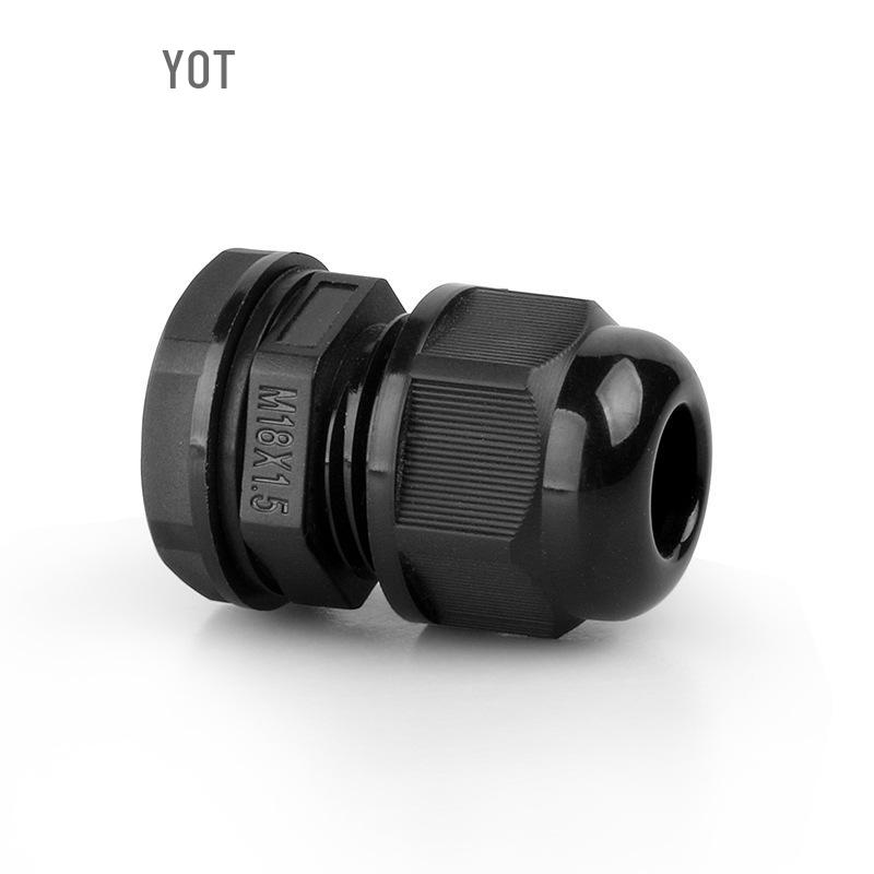 Plastic Nylon Waterproof Cable Connector with Sealing Gland - 3, 4, or 5 Holes