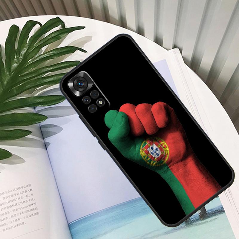 Portugal Flag Funda For Xiaomi Redmi Note 13 10 11 12 14 15 Pro Plus Case For Redmi 15C 12C 13C 14C 10C 15