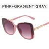 Box Sunglasses Women With Diamonds Model Fashion Large Frame Sunglasses Uv Protection Han Chao Sunglasses Men