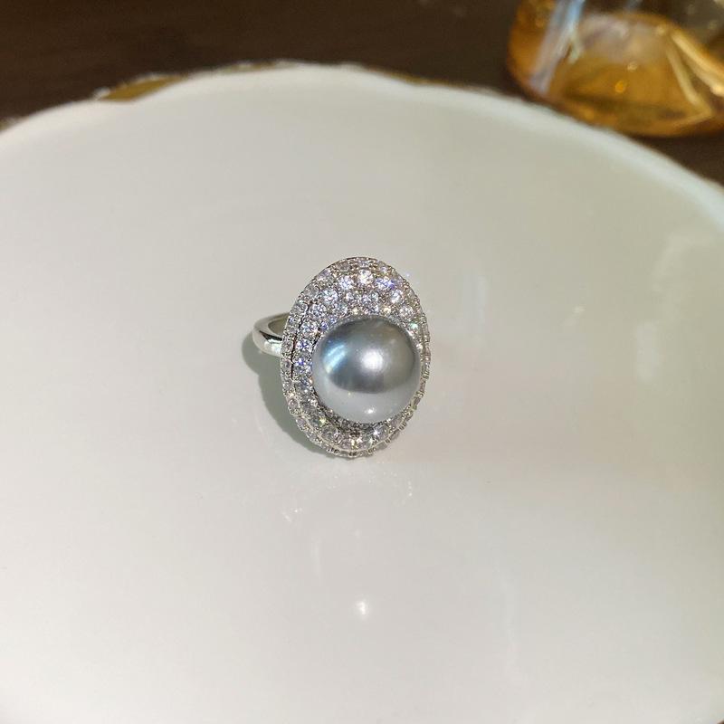 Eleganter Kürbis Zirkon Ring: High-End Modedesign für Frauen, Perfekt für den Zeigefinger und vielseitig tragbar