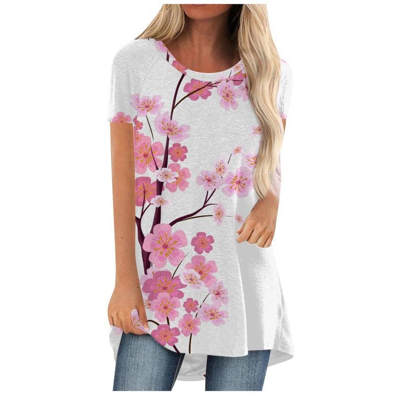 

Модная женская футболка для отдыха с милым рисунком из мультфильма аниме, топы большого размера с 3D принтом, с коротким рукавом, новые летние женские хипстеры XS