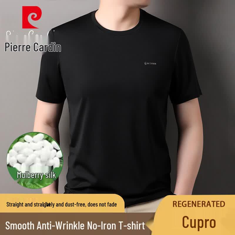 Pierre Cardin Men s Short-Sleeve Round Neck T-Shirt XXXXL