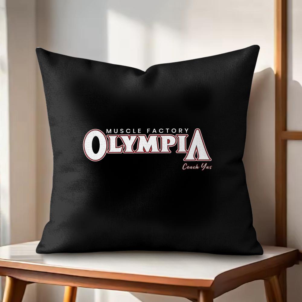 Brand MMr OOlympia Cushion Cover Natural Linen Organic Fabric DoubleSided Printing Couch Pillow Covers Home Decor
