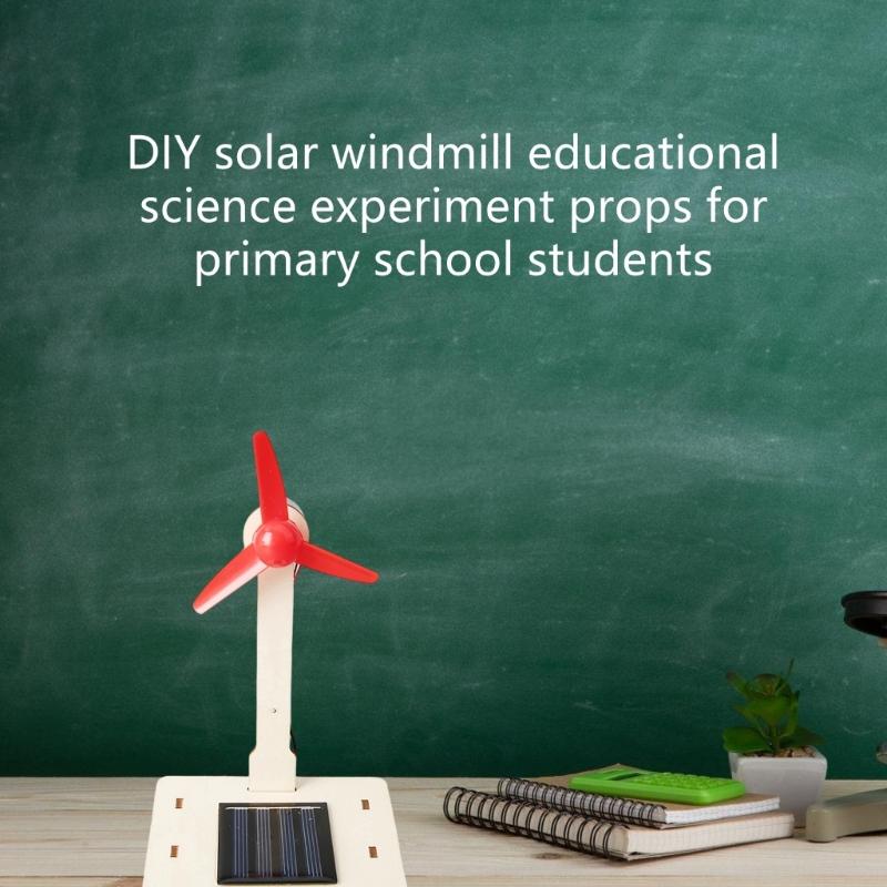 Kits Science Toy DIY Solar Energy Fan Model Kits Science Experiment For Exploration Educational STEM Toy