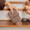 Women's Retro Large Capacity Multi-Card Slot Folding Clutch Wallet
