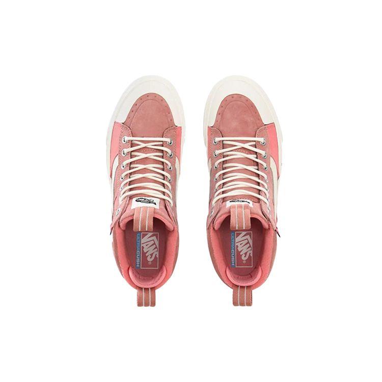 Vans Sk8 Comfortable High-Top Skate Shoes Unisex Sneakers Pink White VN0A4P3I2UU