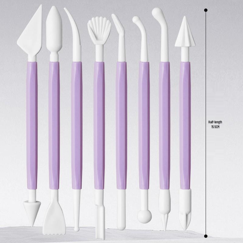 Pottery Clay Tool Kit - 5-Piece Set for Sculpting, Trimming, and Modeling