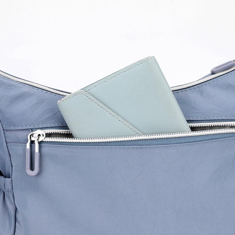 Bolso de Mujer para Exterior de Gran Capacidad Nylon Bolso para Madre de Mediana Edad Multicompartimento Hombro Bandolera