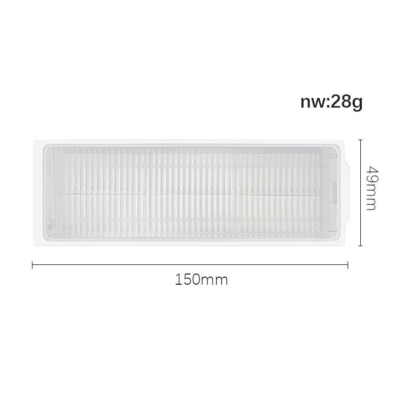 For Xiaomi Mijia M30Pro/c107 Replacement Parts Mop Cloth Dust Bag Hepa Filter Main Brush Main brush cover Mop cloth holder Spare