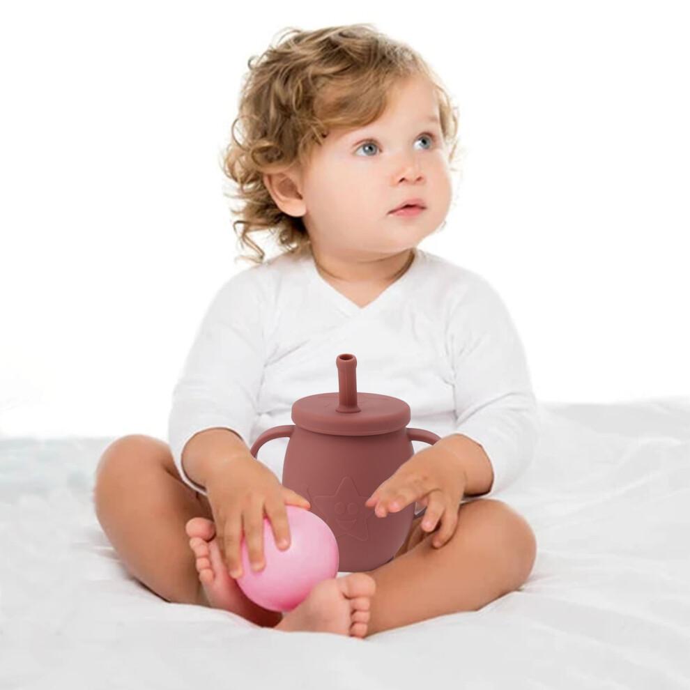 230ml Toddler Cups Silicone Training Sippy Cups