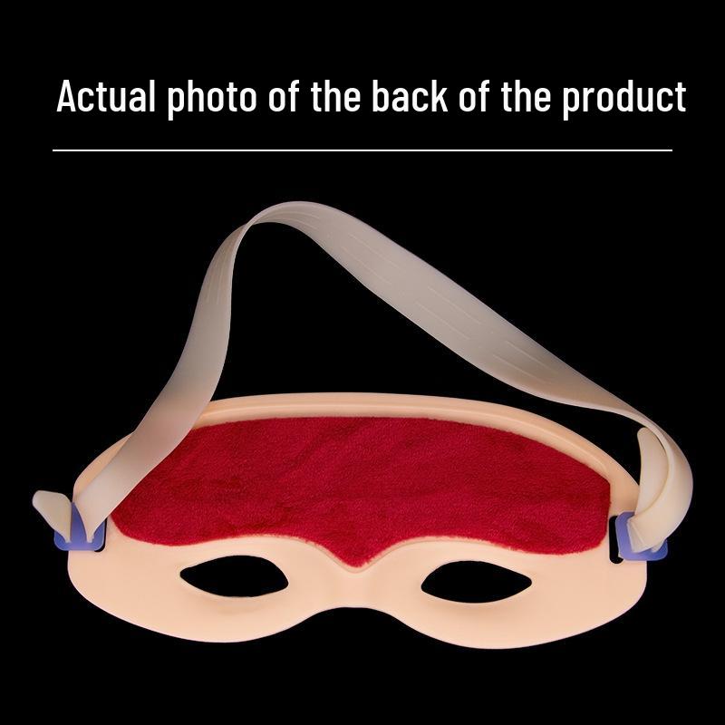 Head-Mounted Eyebrow Tattoo Practice Skin - Silicone Simulation for Beginners