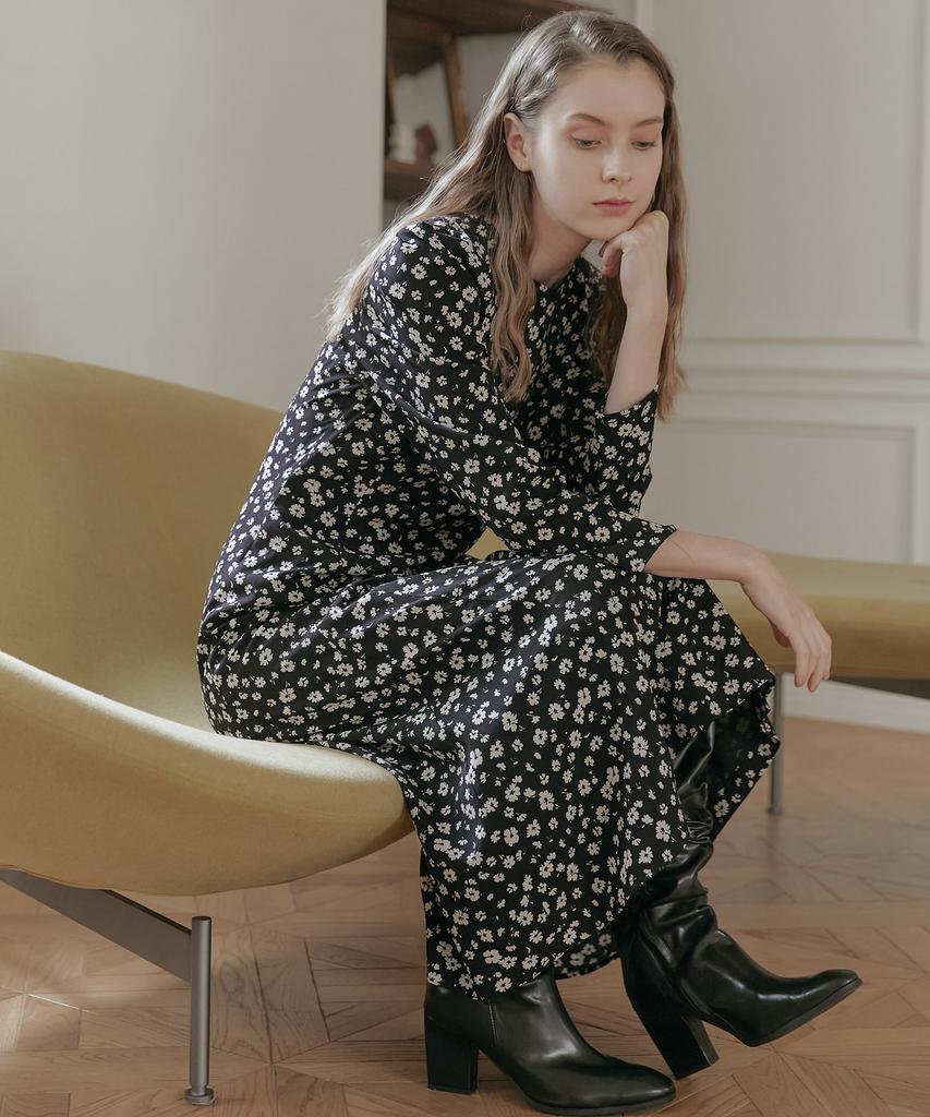Tina Blossom Contrast Dress