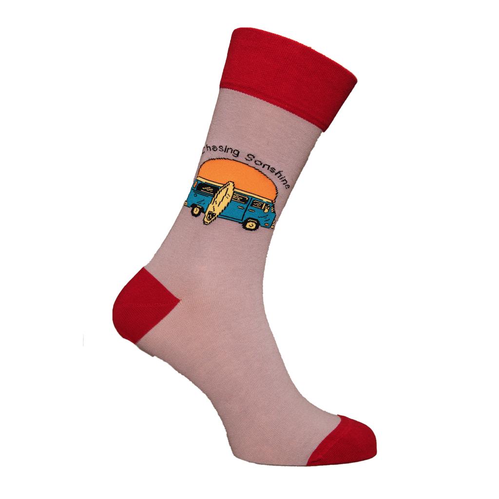 Simply Essentials Jucării pentru băieți Șosete Campervan pentru bărbați