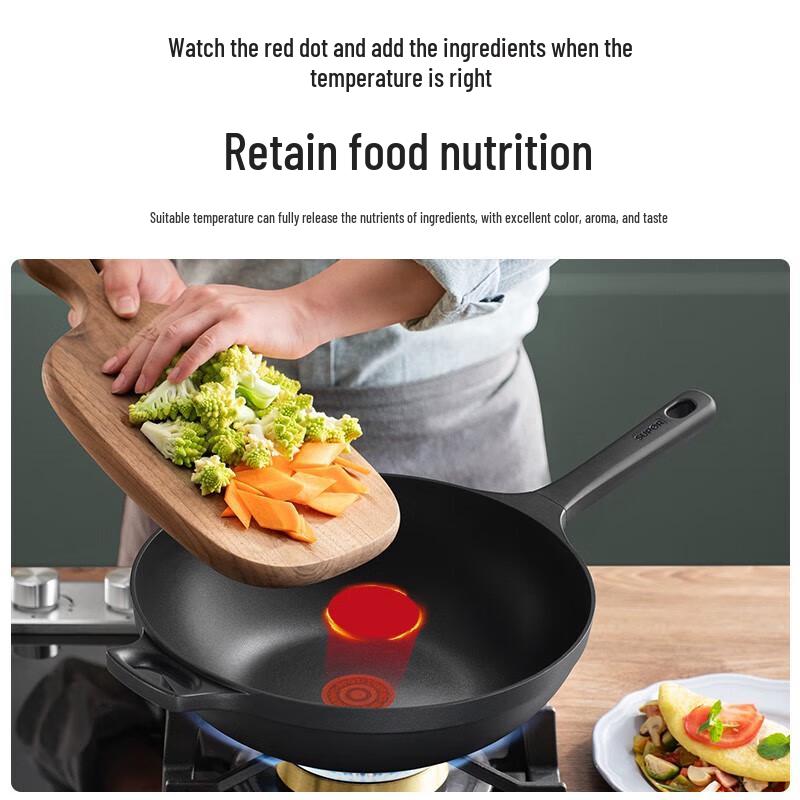 Supor 30CM Non-Stick Cast Aluminum Wok