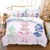 3D Kawaii Anime Hirogaru Sky! Pretty Cure Bedding Set Single Twin Full Queen King Size Bed Set Adult Kid Bedroom Duvetcover Sets