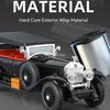 1:32 Scale Alloy Rolls Royce Phantom 500K Vintage Cars Model Toys Wheel Shock Absorption Pull Back Vintage Vehicle for Boys' Toy