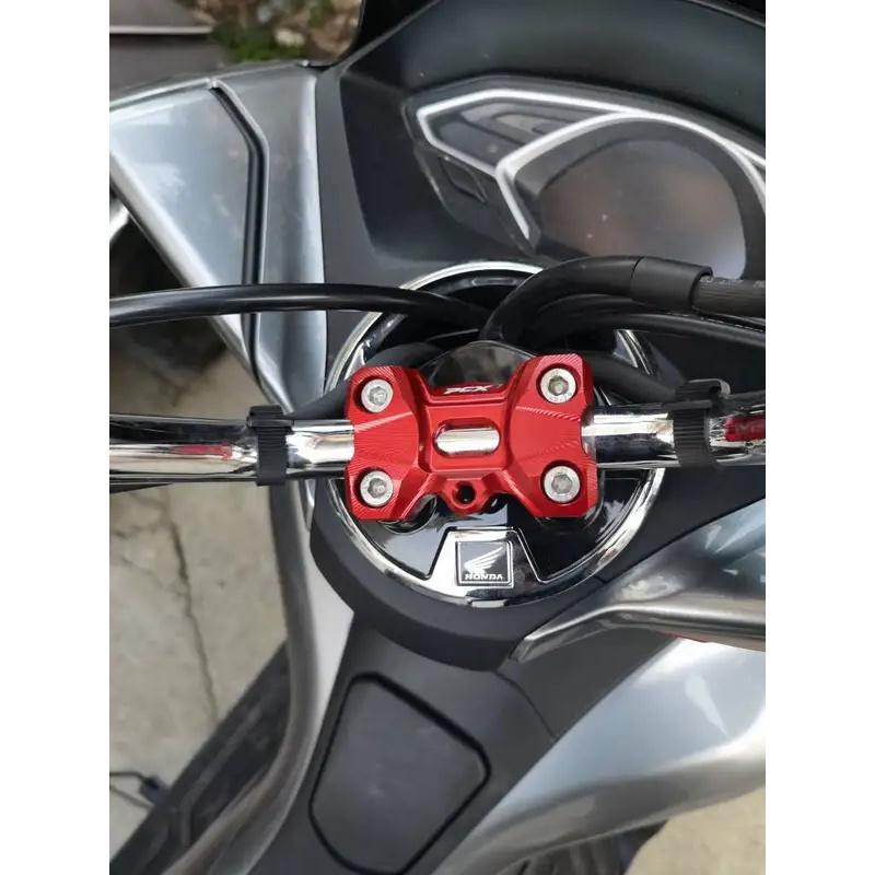 Chekis  Motorcycle Accessories Are Suitable for Honda Pcx125 Pcx160 Pcx150 Modified Handlebar Pressure Code Cover Faucet