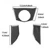 1PC Carbon Fiber Front Ignition Lock Cap Trim for BMW C400GT -