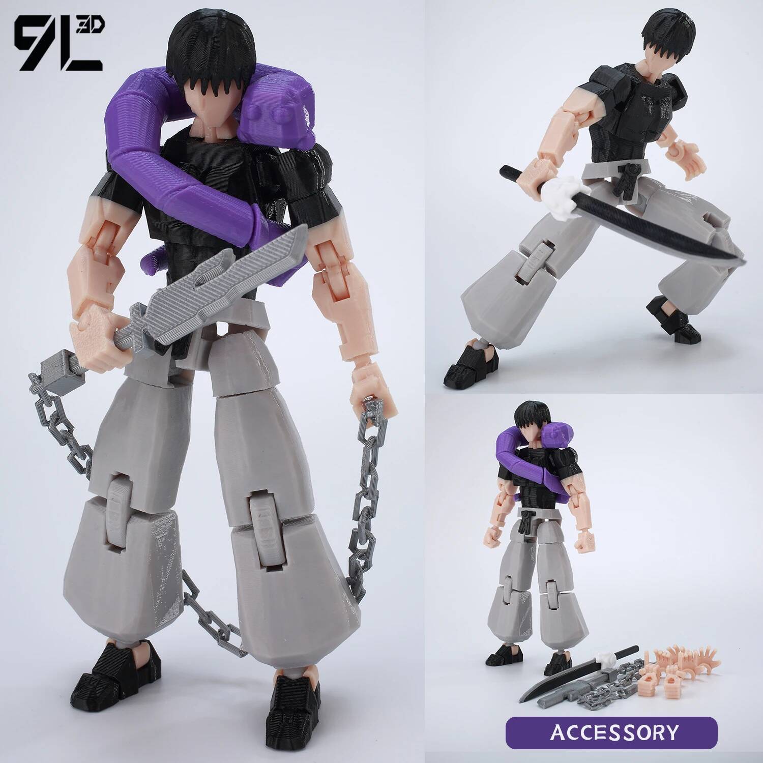

Фігурка Махорага з Titan 13 Jujutsu Kaisen, Лялька 13, Щаслива 13, Багатосуглобова, Позуєма, Аніме Модель, Колекційні Іграшки, Подарунки