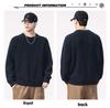 Shanggu Men’s High-End Loose Fashion Round Neck Sweater - Light Luxury and Versatile