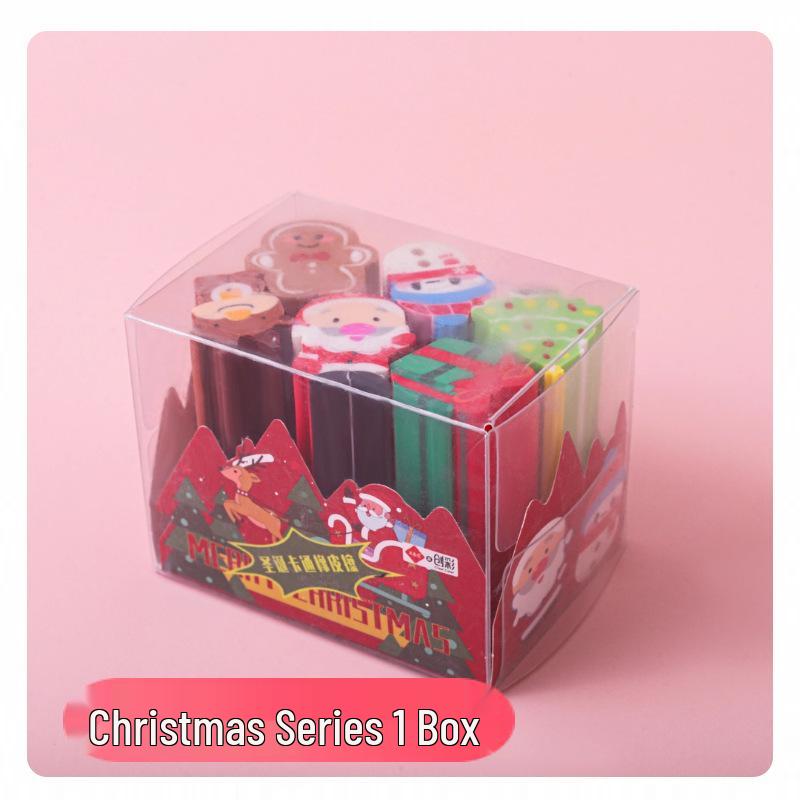 

Mini Santa Claus Christmas Eraser Boxed