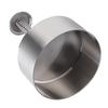 Hamburger Patty Maker 304 Stainless Steel Manual Burger Press Patty Making Mold for Beef Vegetables BBQ 10.15cm 4in