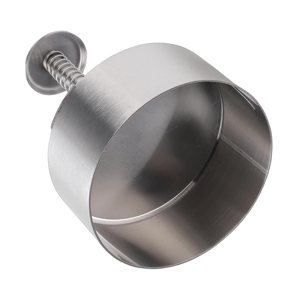 Hamburger Patty Maker 304 Stainless Steel Manual Burger Press Patty Making Mold for Beef Vegetables BBQ 10.15cm 4in