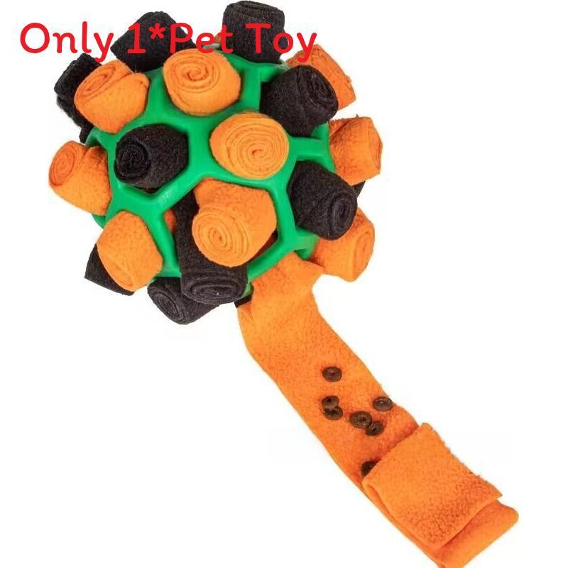 Pet Sniffing Bubble Toy With Rubber Ball Puzzle For Dogs Fun And Enrichment
