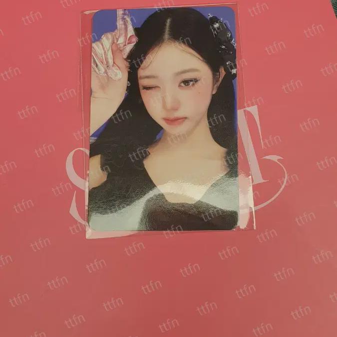 IVE Wonyoung Secret Broadcast Photocard Wonyoung Ive Secret