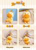 Cute Capybara Lululu Plush Emoji Keychain Doll