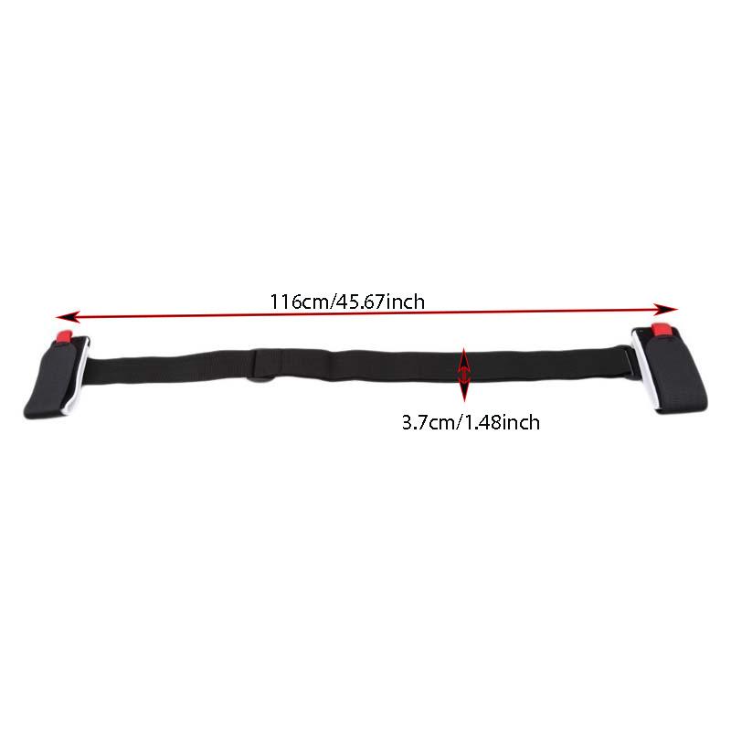 New Skiing Pole Shoulder Hand Carrier Lash Handle Straps Adjustable Buck Hook Loop Protecting Black Nylon Ski Handle Strap Bag