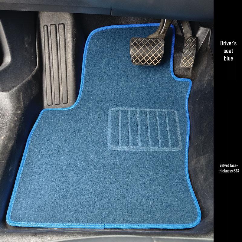 3D Surround Car Floor Mat - Main Driver, Anti-Slip, Suede, Universal Fit