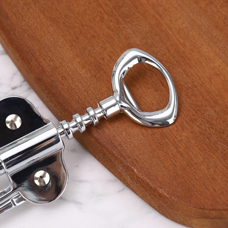 Multi-Function Wine Bottle Opener Zinc Alloy Corkscrew Beer Can Portable Kitchen Tool
