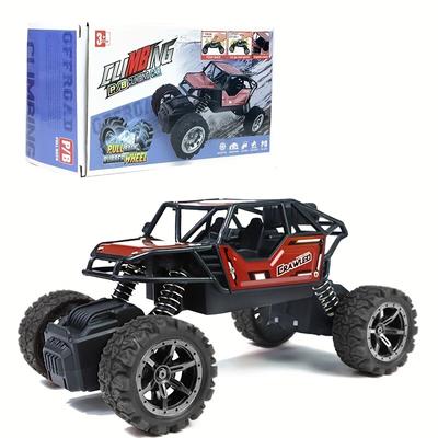 Alloy Pull Back Four-wheel Drive Off-road Vehicle Anti-fall Climbing Car Model Toy Christmas Gift