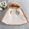 Giacca Bambina Autunno Inverno Tieni Caldo con Cappuccio Antivento Capospalla Compleanno Natale Cappotto Bambina 4-10 Anni Abbigliamento Bambini