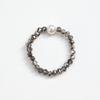 MERRYMOTIVE Perlmutt grau Kristall Ring