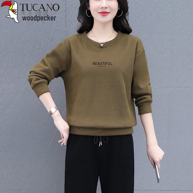 TUCANO Women's Loose Fit Long-Sleeve Sweatshirt