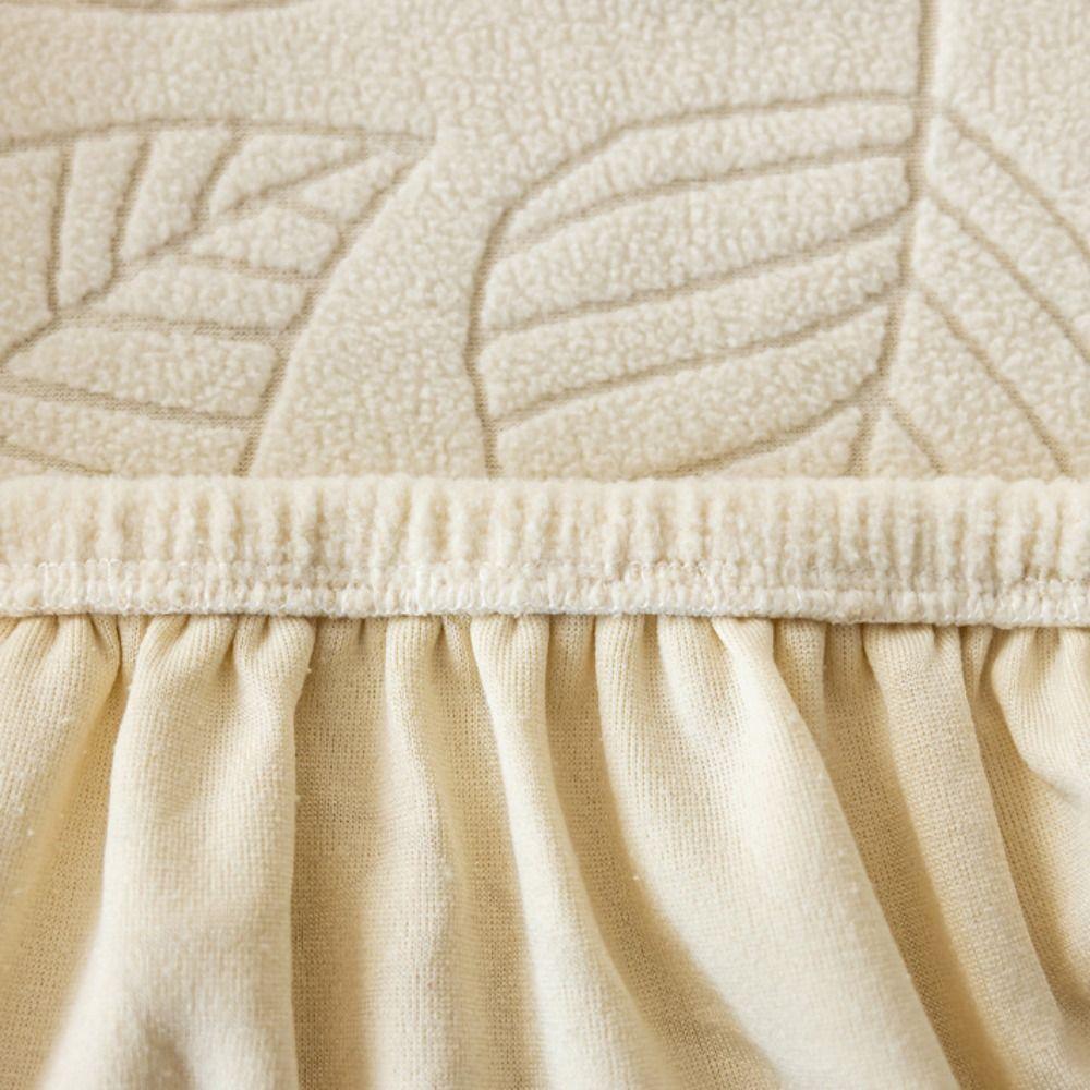 Dustproof Curved Backrest Dining Chair Cover Split Type Stool Covers Chair Dust Cover  Household