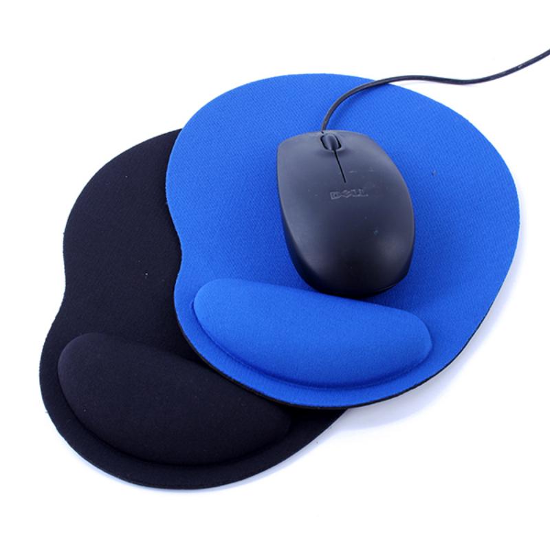 

Хорошее качество 2PCS Новая мышь Pad Коврик Для мышей Pad Запястье Комфорт для оптических / Trackball мышь 2 цвета