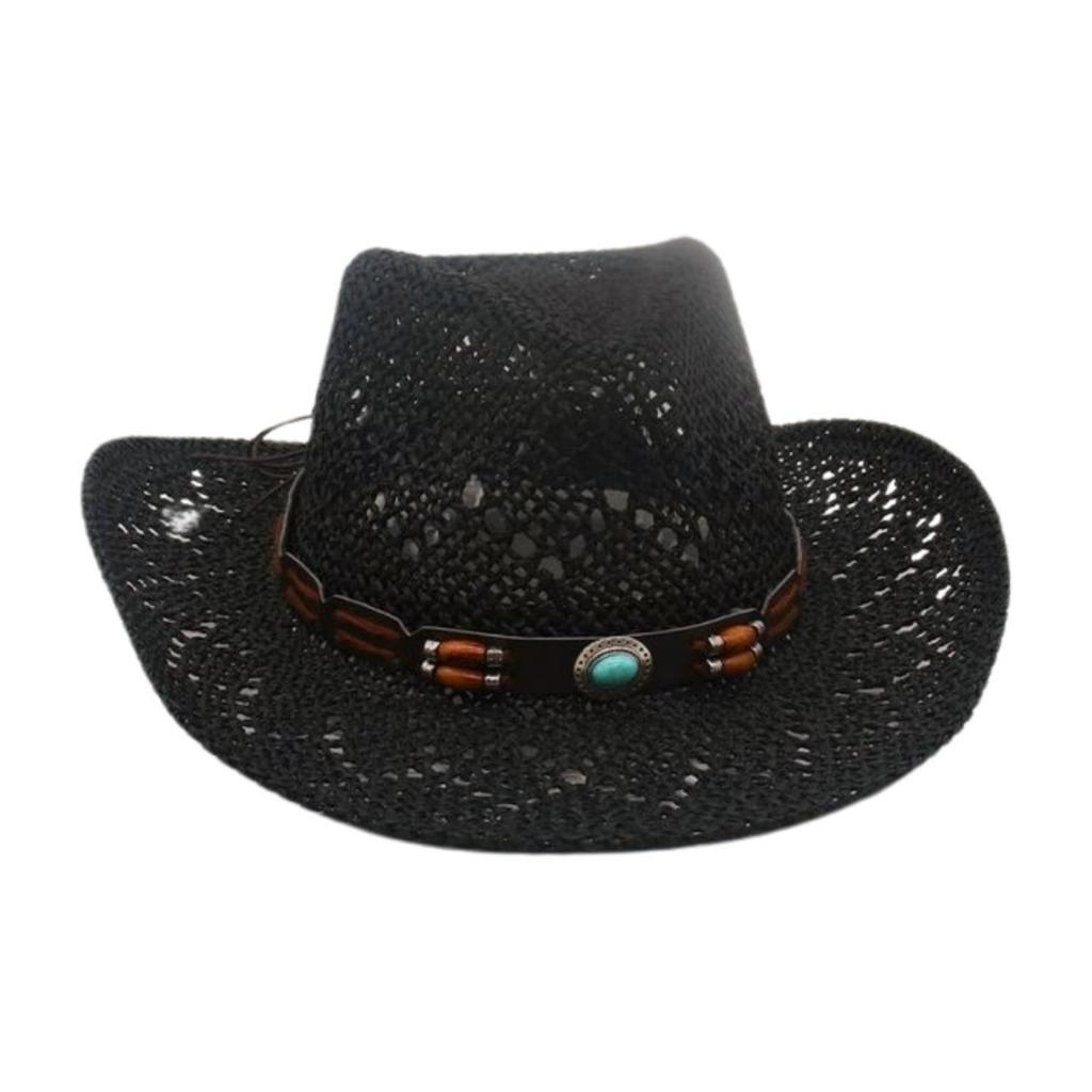 Famous Premium Beach Cowboy Hat French Breathable Cool Upside Hat