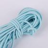 Durable Round Elastic Cord: High-Elasticity Purple and Blue Rubber Bands for DIY Projects