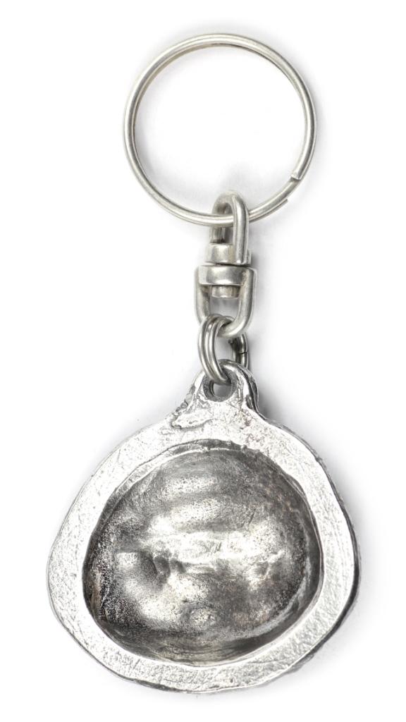 Bišonek, Tenerifský bišonek, Bišonek s kadeřavou srstí - Postříbřený přívěsek se psem, ozdoba na kabelku, přívěsek na batoh od značky Art-Dog