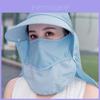 Summer Sun Protection Wide Brim Hat With Adjustable Fit For Outdoor Activities